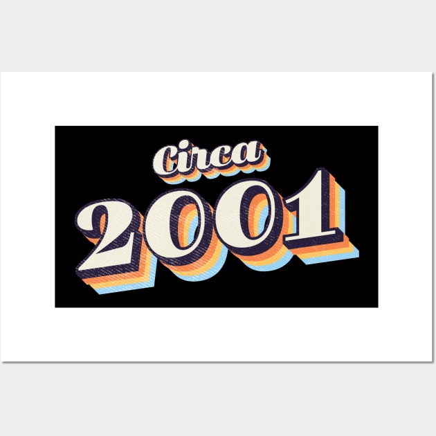 2001 Birthday Wall Art by Vin Zzep